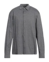 Emporio Armani Man Shirt Grey Size Xxxl Cotton