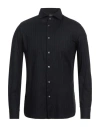 Emporio Armani Man Shirt Midnight Blue Size Xxl Cotton