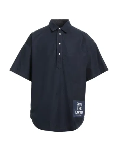 Emporio Armani Shirts In Blue
