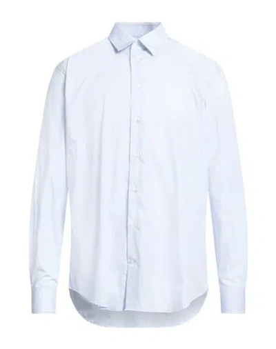 Emporio Armani Man Shirt Sky Blue Size 16 ½ Cotton