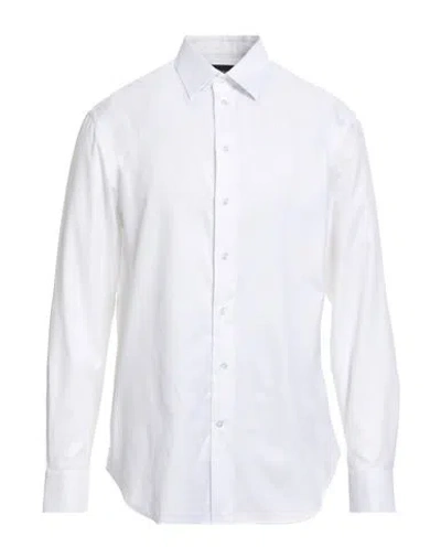 Emporio Armani Man Shirt White Size 16 ½ Cotton