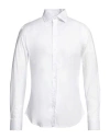 Emporio Armani Man Shirt White Size L Cotton In White