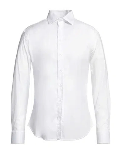 EMPORIO ARMANI EMPORIO ARMANI MAN SHIRT WHITE SIZE 17 ½ COTTON