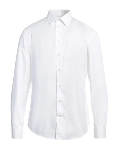 EMPORIO ARMANI EMPORIO ARMANI MAN SHIRT WHITE SIZE 17 ½ COTTON