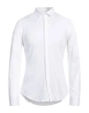 Emporio Armani Man Shirt White Size 17 Cotton
