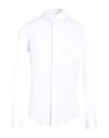 Emporio Armani Man Shirt White Size L Cotton In White