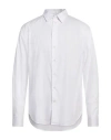Emporio Armani Man Shirt White Size L Cotton In White