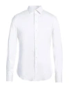 Emporio Armani Solid Color Shirt In White