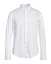 Emporio Armani Man Shirt White Size L Cotton