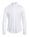 Emporio Armani Man Shirt White Size L Cotton In White