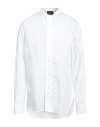 Emporio Armani Logo White Shirt In White