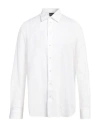Emporio Armani Man Shirt White Size L Cotton In White