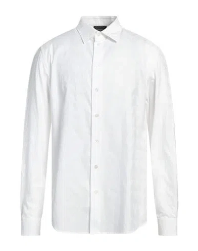 EMPORIO ARMANI EMPORIO ARMANI MAN SHIRT WHITE SIZE L COTTON