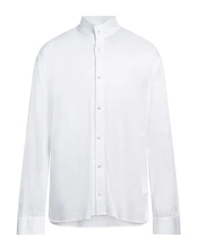 EMPORIO ARMANI EMPORIO ARMANI MAN SHIRT WHITE SIZE M COTTON