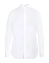 Emporio Armani Man Shirt White Size L Cotton In Milky White