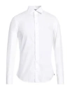 Emporio Armani Men's Stretch Sport Shirt In White