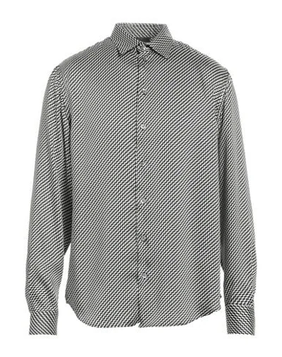 Emporio Armani Man Shirt White Size L Polyester
