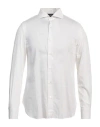 Emporio Armani Man Shirt White Size M Cotton