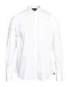 Emporio Armani Logo White Shirt In White
