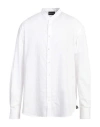 Emporio Armani Man Shirt White Size Xl Cotton
