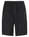 Emporio Armani Man Shorts & Bermuda Shorts Black Size 32 Modal, Polyester