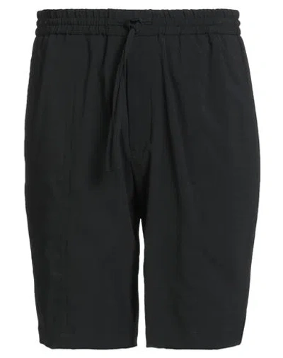 Emporio Armani Man Shorts & Bermuda Shorts Black Size 40 Polyester, Elastane