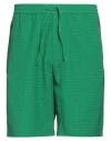 Emporio Armani Man Shorts & Bermuda Shorts Green Size 36 Polyester