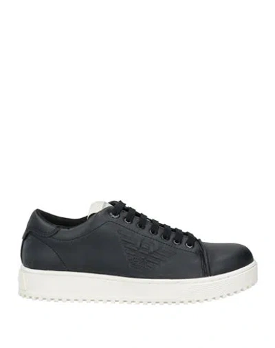 Emporio Armani Sneaker In Black