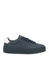 Emporio Armani Man Sneakers Midnight Blue Size 13 Polyester
