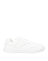 Emporio Armani Man Sneakers White Size 6.5 Cow Leather