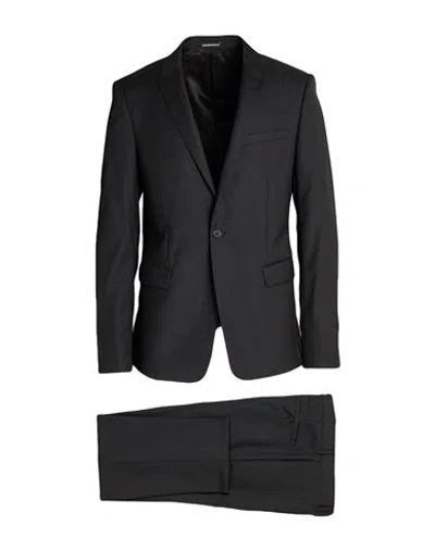 Emporio Armani Man Suit Black Size 42 Wool
