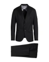 Emporio Armani Man Suit Black Size 46 Virgin Wool, Elastane
