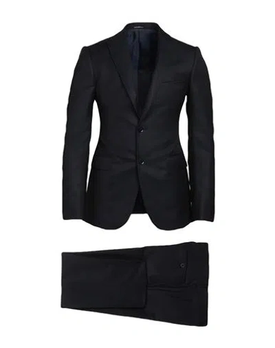 Emporio Armani Man Suit Midnight Blue Size 42 Virgin Wool, Mulberry Silk, Cashmere