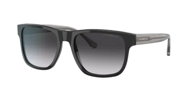 Emporio Armani Man Sunglass Ea4163 In Gradient Grey