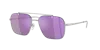 Emporio Armani Man Sunglasses Ea2150 In Grey Mirror Violet