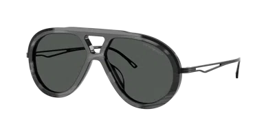 Emporio Armani Man Sunglasses Ea4242u In Dark Grey