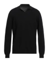 Emporio Armani Man Sweater Black Size L Cotton