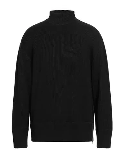 Emporio Armani Man Sweater Black Size S Wool, Acrylic