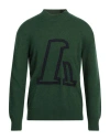 Emporio Armani Man Sweater Green Size S Alpaca Wool, Polyamide