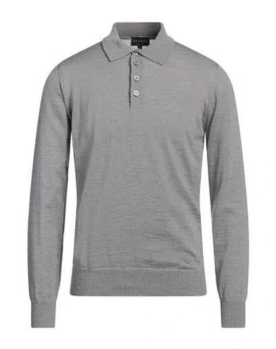 EMPORIO ARMANI EMPORIO ARMANI MAN SWEATER GREY SIZE 48 VIRGIN WOOL