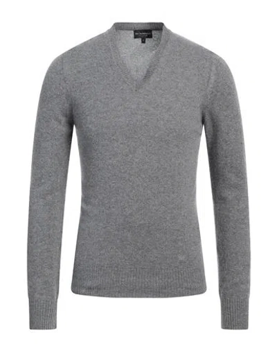 Emporio Armani Man Sweater Grey Size M Cashmere