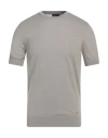 Emporio Armani Man Sweater Light Grey Size L Virgin Wool