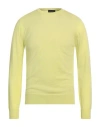 Emporio Armani Man Sweater Lime Green Size 46 Virgin Wool