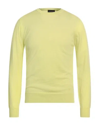 Emporio Armani Man Sweater Lime Green Size 46 Virgin Wool