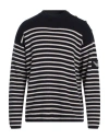 Emporio Armani Man Sweater Midnight Blue Size M Wool, Polyamide, Viscose, Cashmere