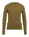 Emporio Armani Man Sweater Military Green Size L Cashmere