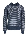 Emporio Armani Man Sweater Navy Size L Cotton, Polyamide In Navy
