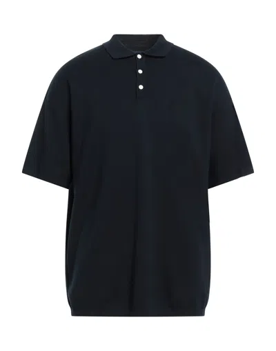 Emporio Armani Sweaters In Navy Blue