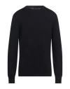 Emporio Armani Man Sweater Navy Size L Virgin Wool