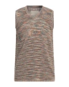 Emporio Armani Man Sweater Sage Green Size M Cotton In Sage Green